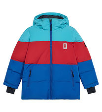 LEGO® Wear Dynejakke - LWJaz 805 - Turkis/Red/Blue