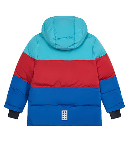 LEGO® Wear Dynejakke - LWJaz 805 - Turkis/Red/Blue