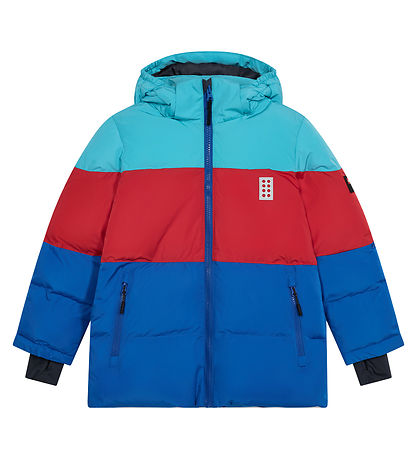 LEGO® Wear Dynejakke - LWJaz 805 - Turkis/Red/Blue