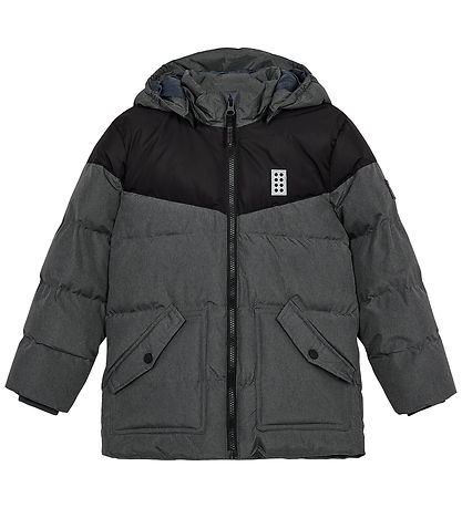 LEGO® Wear Dynejakke - LWJebel 733 - Grey/Black