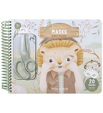 Little Dutch Aktivitetsbog m. Saks - Masker - Safari Friends