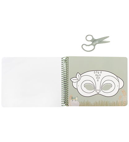 Little Dutch Aktivitetsbog m. Saks - Masker - Safari Friends