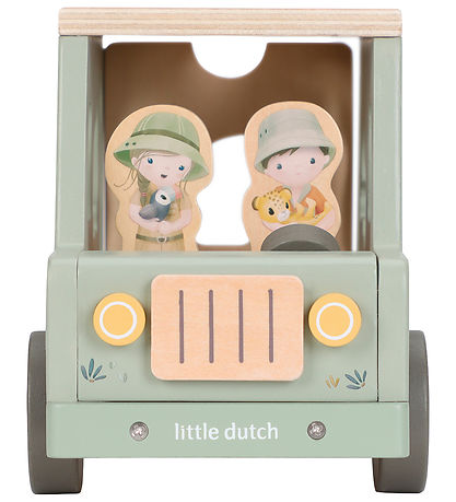 Little Dutch Puttekasse Bil - Safari Friends