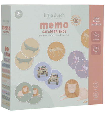 Little Dutch Vendespil - Safari Friends