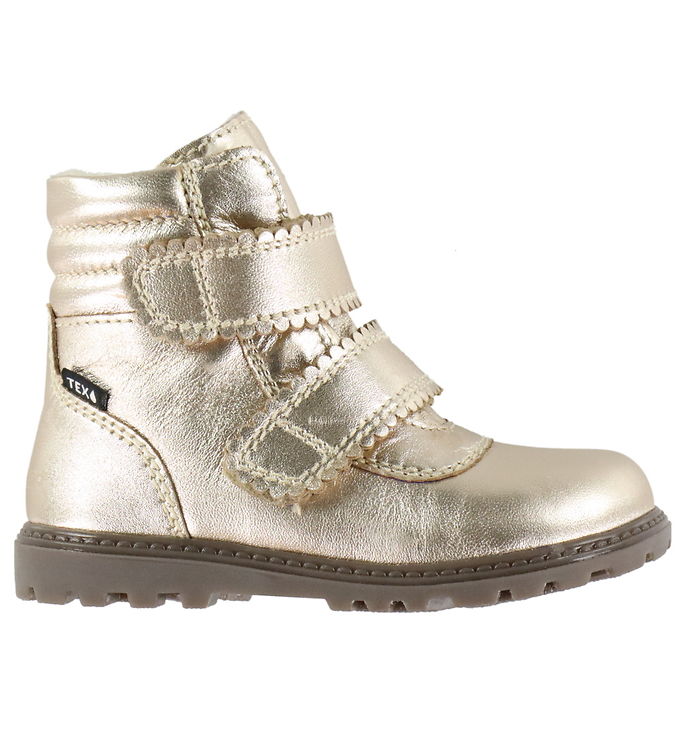Bundgaard Vinterstøvler - Tex - Tokker Scallop - Goldie