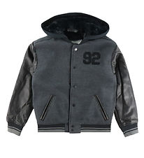 Abercrombie & Fitch Bomberjakke - Anthracite Heather