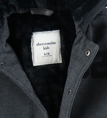 Abercrombie & Fitch Bomberjakke - Anthracite Heather