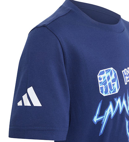 adidas Performance T-shirt - LY Ani - Dkblue