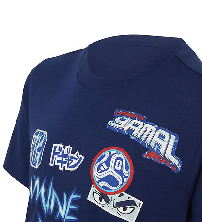 adidas Performance T-shirt - LY Ani - Dkblue