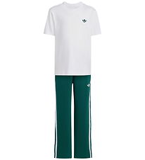 adidas Originals Sæt - T-shirt/Sweatpants - White/Green