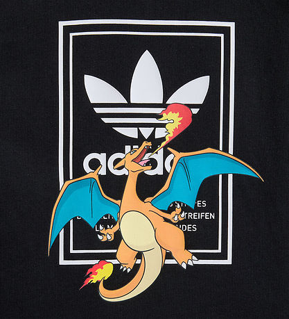 adidas Originals Sæt - T-shirt/Sweatpants - Black/Black