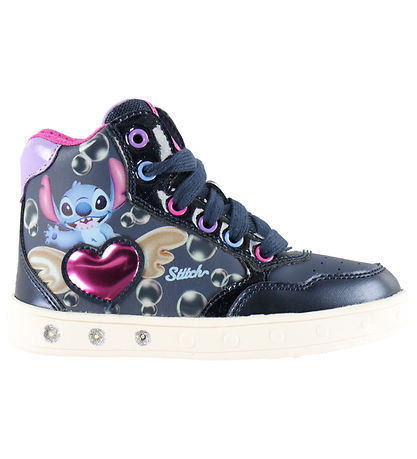 Geox Vinterstøvler - Navy/Fuchsia