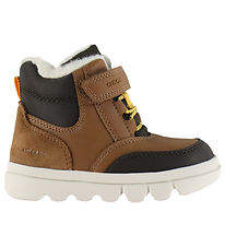 Geox Vinterstøvler - Tex - Tobacco/Dkbrown