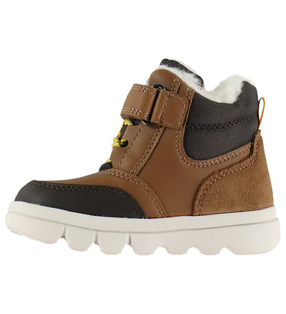 Geox Vinterstøvler - Tex - Tobacco/Dkbrown