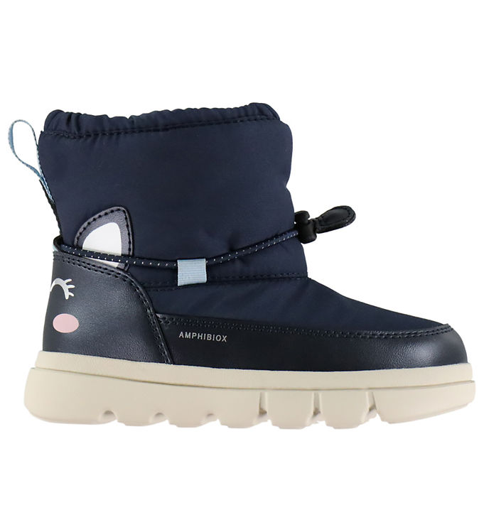 Geox Vinterstøvler - Tex - Navy Multicolor