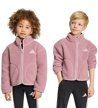 adidas Performance Fleecejakke - LK  Sherpa - Magmau