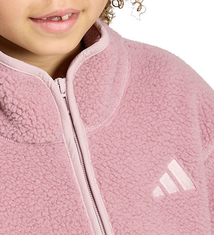 adidas Performance Fleecejakke - LK  Sherpa - Magmau