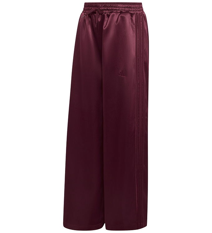 adidas Performance Bukser - JG Satin - Bordeaux