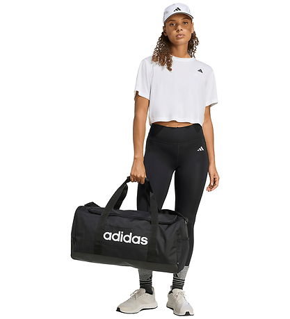 adidas Performance Taske - Linear Duffel M - Black/Black/White