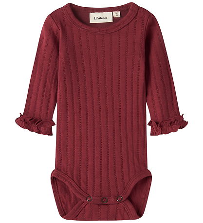 Lil' Atelier Body l/æ - NbfRiver - Biking Red