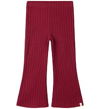 Lil' Atelier Leggings - Bootcut - NmfRiver - Biking Red