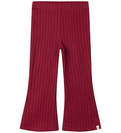 Lil' Atelier Leggings - Bootcut - NmfRiver - Biking Red