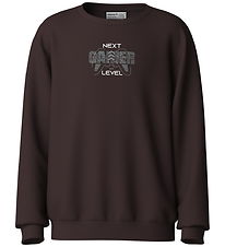 Name It Sweatshirt - NkmVildar - Chocolate Plum/Gamer