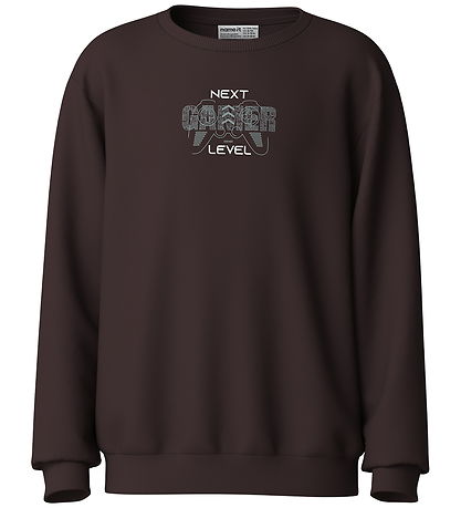 Name It Sweatshirt - NkmVildar - Chocolate Plum/Gamer