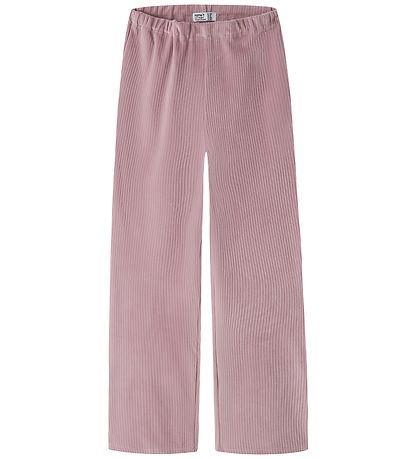Name It Bukser - Velvet - NkfVeloa - Mauve Shadows