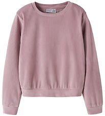 Name It Bluse - Kort - Velvet  - NkfVeloa - Mauve Shadows