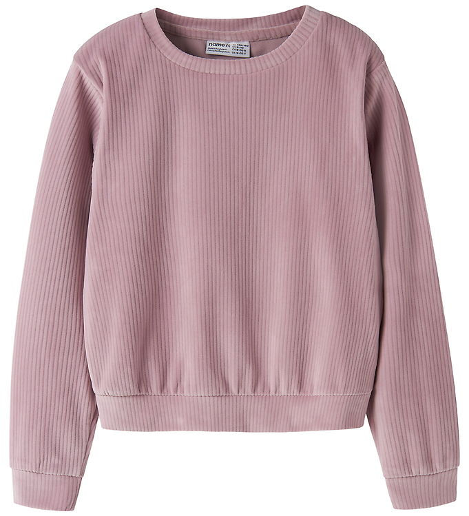 Name It Bluse - Kort - Velvet - NkfVeloa - Mauve Shadows