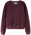 Name It Bluse - Kort - Velvet  - NkfVeloa - Catawba Grape