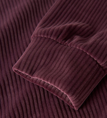 Name It Bluse - Kort - Velvet  - NkfVeloa - Catawba Grape