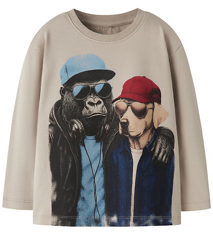 Name It T-shirt - NmmRew - Island Fossil