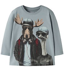 Name It T-shirt - NmmRew - Abyss