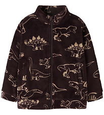 Name It Fleecejakke - Teddy - NmmRicolaj - Chocolate Plum