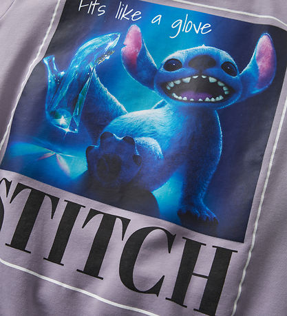 Name It Sweatshirt - NkfOlbena - Stitch - Lavender Gray