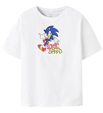Name It T-shirt - NkmOcean - Sonic - Bright White