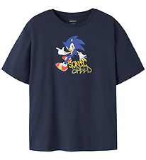 Name It T-shirt - NkmOcean - Sonic - Navy Blazer