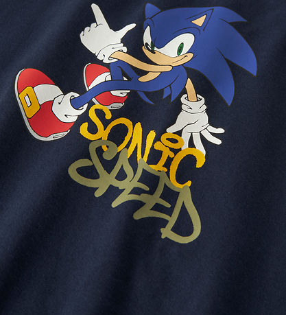 Name It T-shirt - NkmOcean - Sonic - Navy Blazer