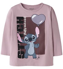 Name It Bluse - NmfOda - Stitch - Mauve Shadows