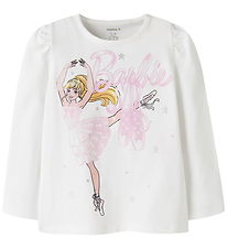 Name It Bluse - NmfOrdi - Barbie - Bright White