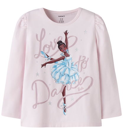 Name It Bluse - NmfOrdi - Barbie - Cradle Pink