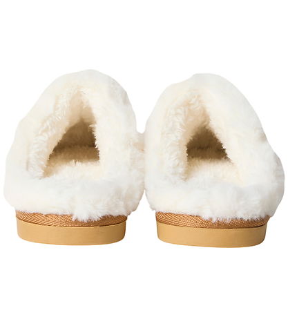 Name it Hjemmesko - NknReed - Medal Bronze/Fur Detail in Creme