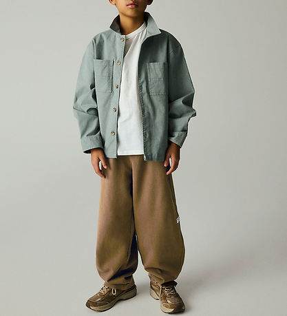 Name It Sweatpants - NkmRyt - Barrel - Sepia