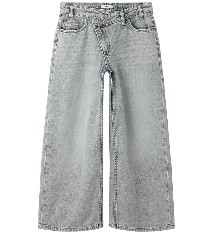 Name It Jeans - X-Wide - NkfBella - Light Grey Denim