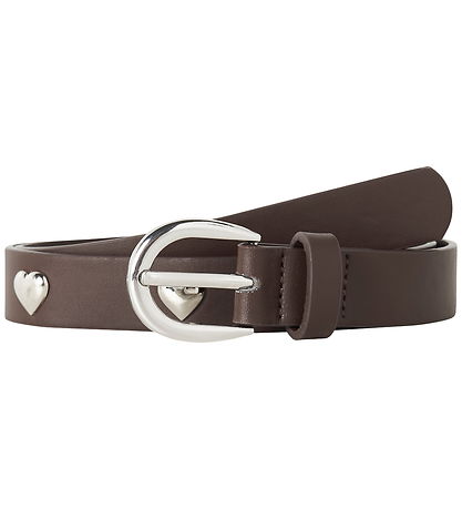 Name It Bælte - NkfRolia - Chokolate Plum m. Rivets