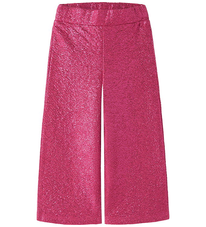 Name It Bukser - Wide - NkfRisine - Pink Yarrow