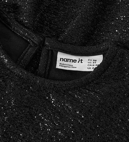 Name It Kjole - NmfRisine - Black