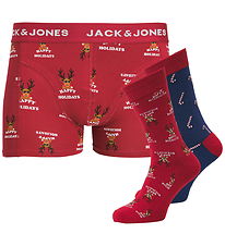 Jack & Jones Gaveæske - Boxershorts/Strømper - JacHappy - Rio Re